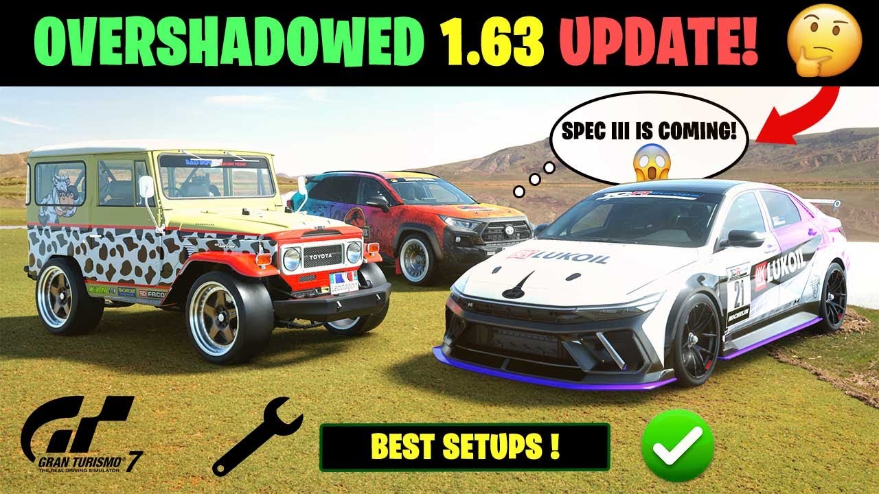 Обновление, о котором никто не говорит — Spec 2.5?! — Лучшие настройки обновления GT7 1.63
