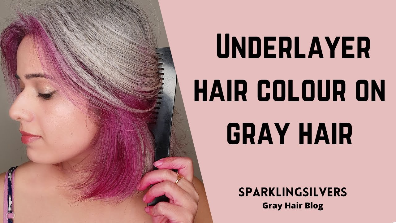 Окрашивание коротких седых волос в стиле пикабу за 5 простых шагов || SparklingSilvers