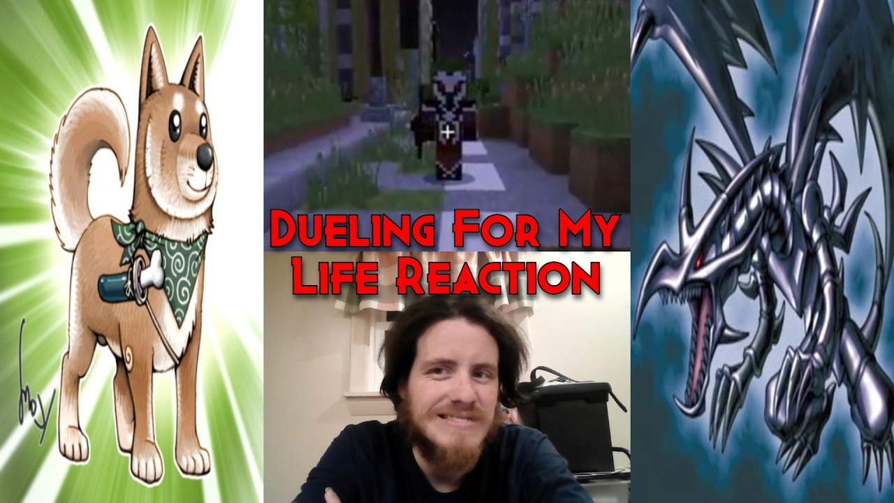 Let's Watch Minecraft Yugioh! Dragons DUELING FOR MY LIFE! S5E4