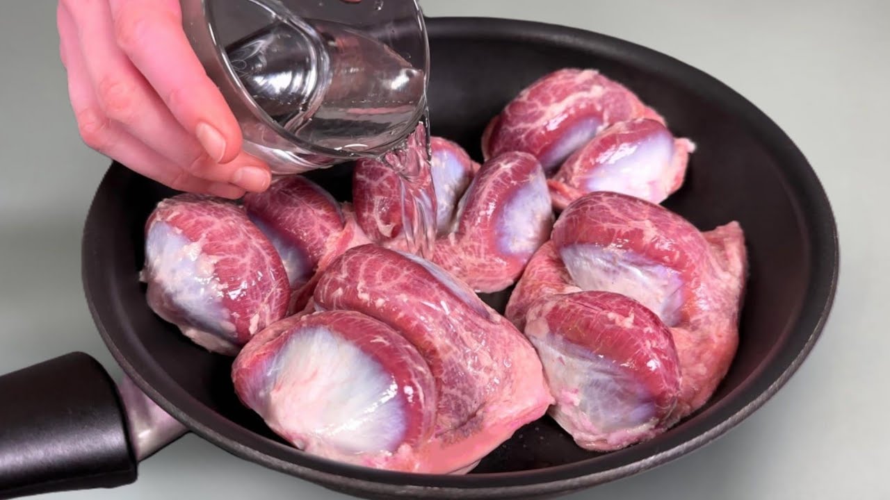 Нежнейшие куриные желудки! Бабушкин секрет приготовления мяса на ужин!
