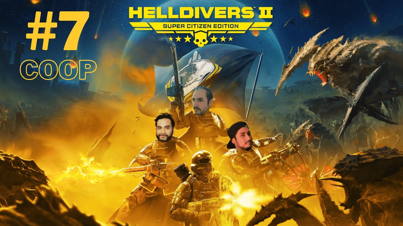 Helldivers 2 / #7 DEMOCRACIA TUTELADA - CO-OP 