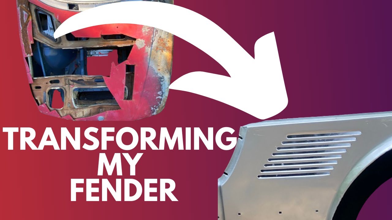 Modifying and Welding the Fender on My 1986 SAAB 900 SPG Turbo