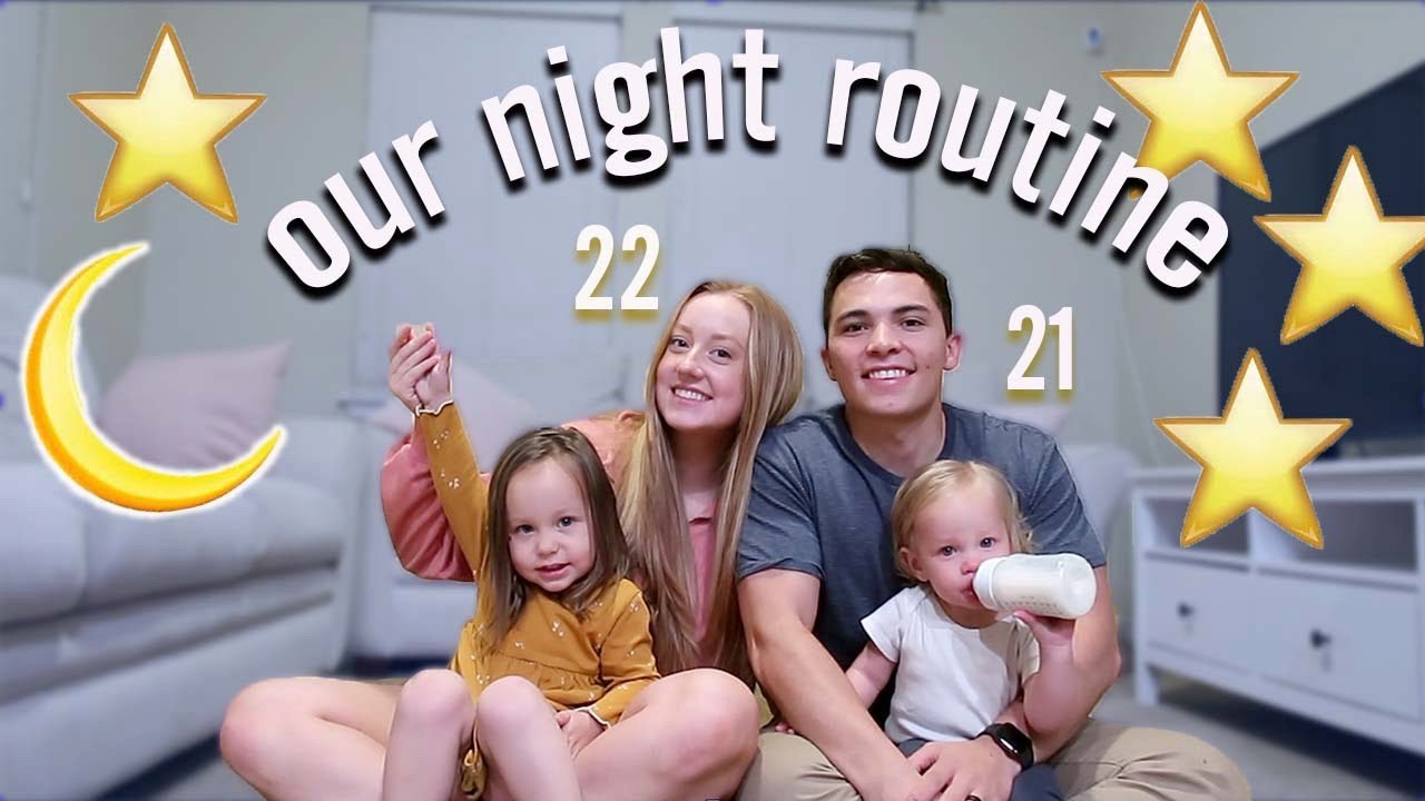 НОЧНОЙ РУТИНА ДЛЯ СЕМЬИ ИЗ 4 ЧЕТЫРЕХ ЧЕЛОВЕК | KBandBaby