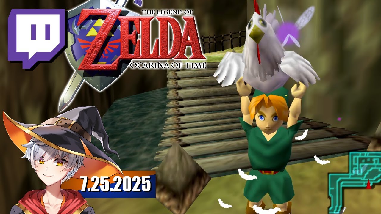 Zelda: Ocarina of Time Triforce Hunt Race w/ @Roxoah @braggaboutit & @gamekxnd | 7.25.2025