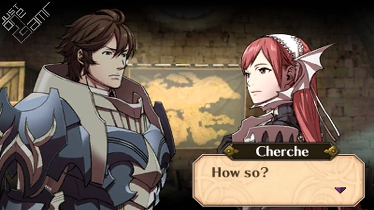 Fire Emblem Awakening - Frederick & Cherche Support Conversations