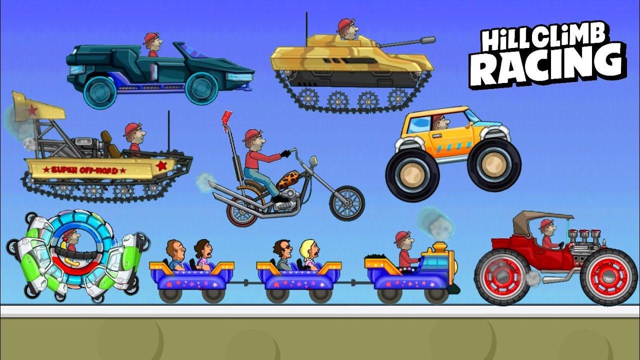 ALL NEW VEHICLE PAINTS🔥 - Hill Climb Racing [Mod]