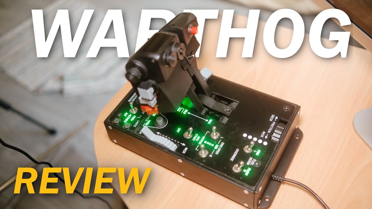 Стоит ли ещё покупать этот дроссель? | Обзор Thrustmaster Warthog