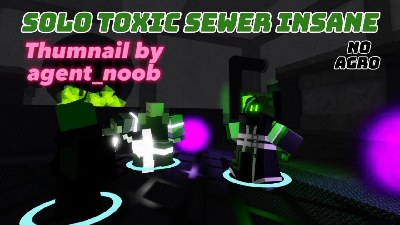 Solo Toxic Sewer Insane (no Agro) 1.17 | World Tower Defense