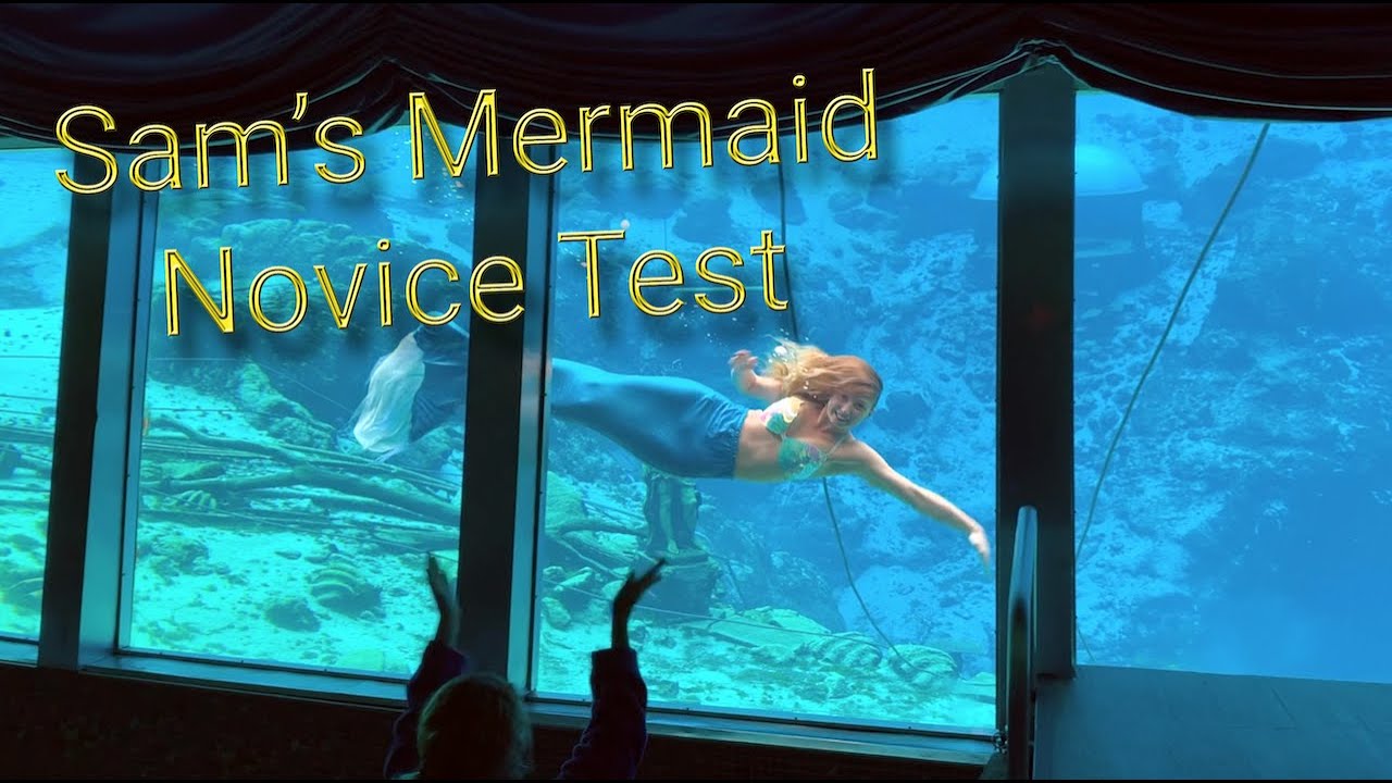 Weeki Wachee Mermaid Sam's Novice Test (2020)