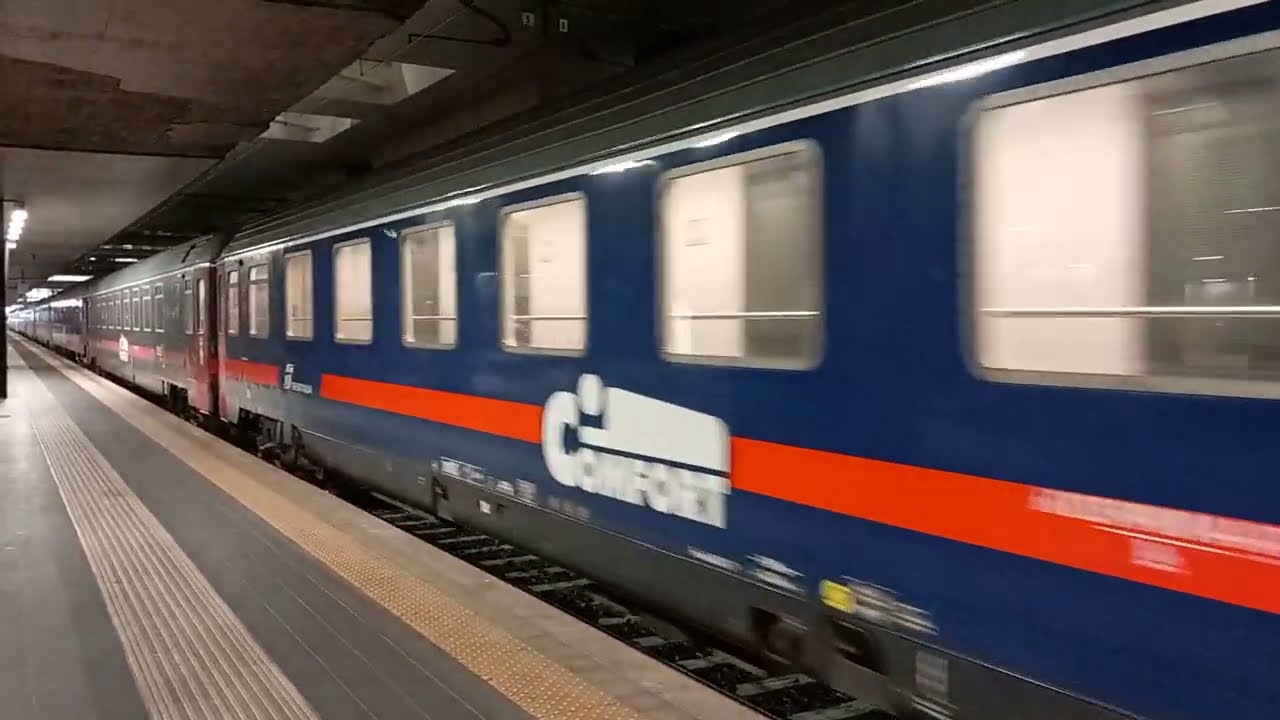 Tren Nocturno FS Roma-Palermo. Estación Roma Termini