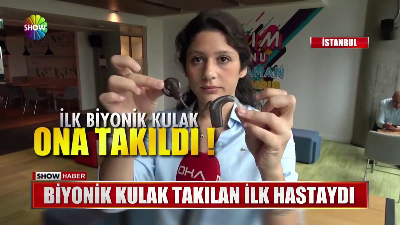Biyonik kulak takılan ilk hastaydı