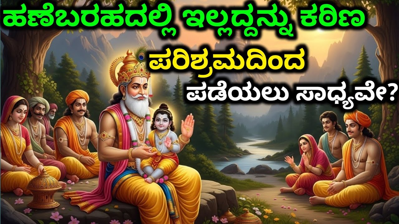 ಹಣೆಬರಹದಲ್ಲಿ ಇಲ್ಲದ್ದನ್ನು ಕಠಿಣ ಪರಿಶ್ರಮದಿಂದ ಪಡೆಯಲು ಸಾಧ್ಯವೇ? Kannada story | motivational story kannada