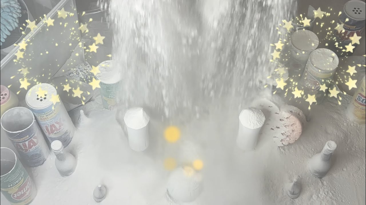 HORIZONTAL SHORT📽️#ajaxasmr #cometasmr #powderplay #lemoncomet #satisfying #dusty #asmrsounds  