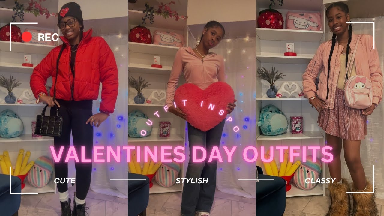 •UNSTYLED VS STYLED VALENTINES DAY OUTFITS•💌💝💐😍