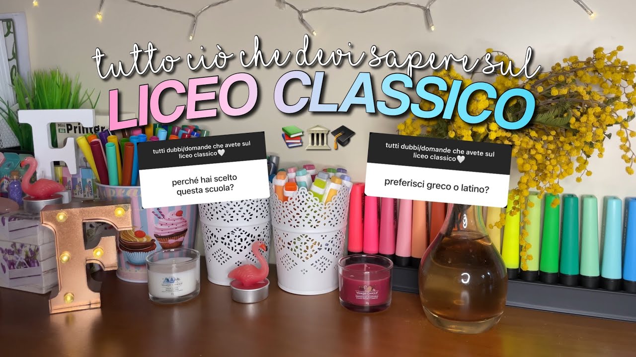 Tutto ciò che devi sapere sul LICEO CLASSICO🏛️