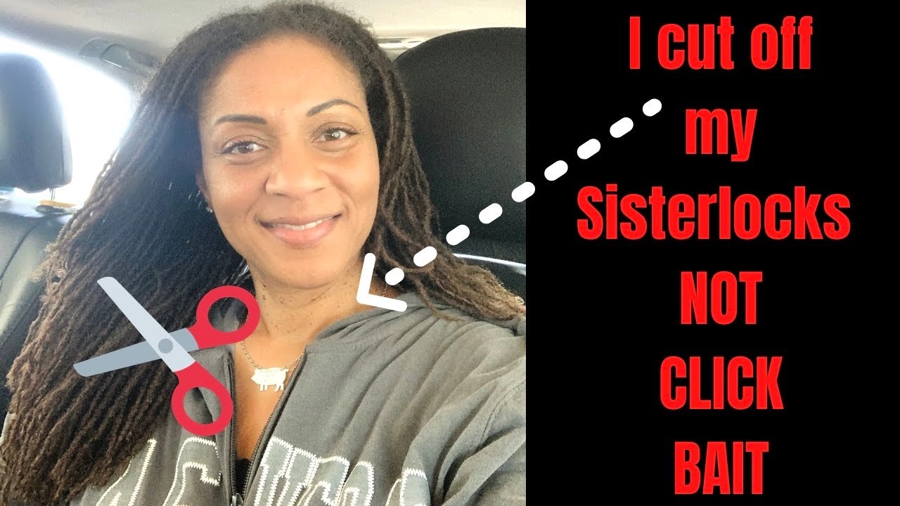 Я отрезал свои Sisterlocs: 2nd Big Chop, а не Click Bait