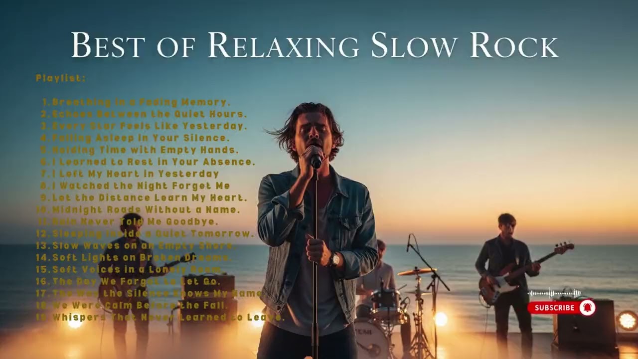 Soft Rock Ocean Serenity – Smooth Relaxing Rock Music for Calm Mind and Inner Peace