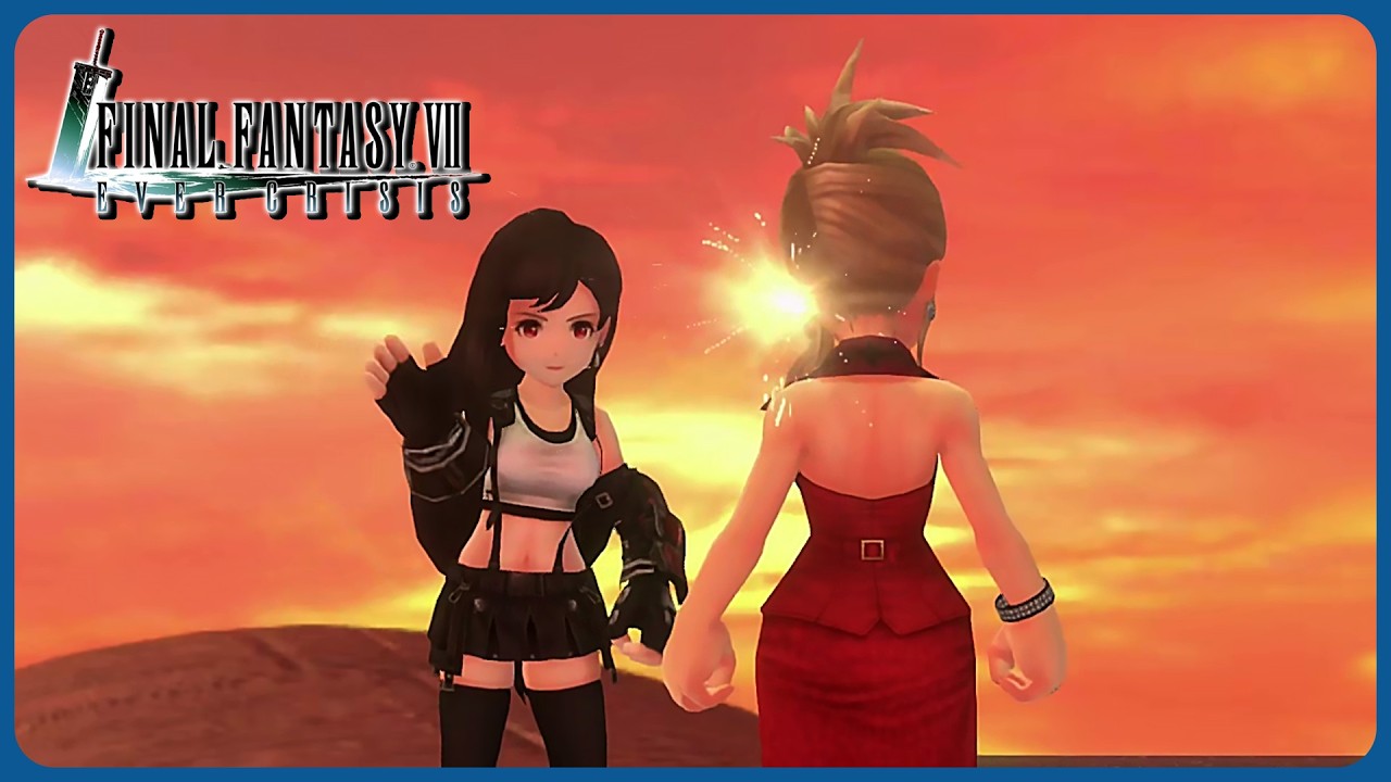 Tifa vs Scarlet slap fight - Final Fantasy 7 Ever Crisis