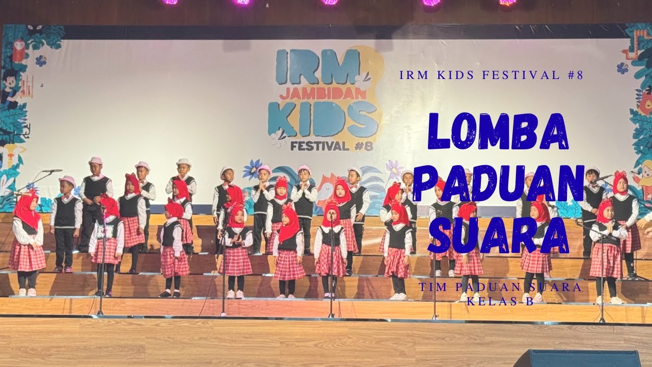 Tim Padus Kelas B dalam ajang IRM KIDS FESTIVAL #8