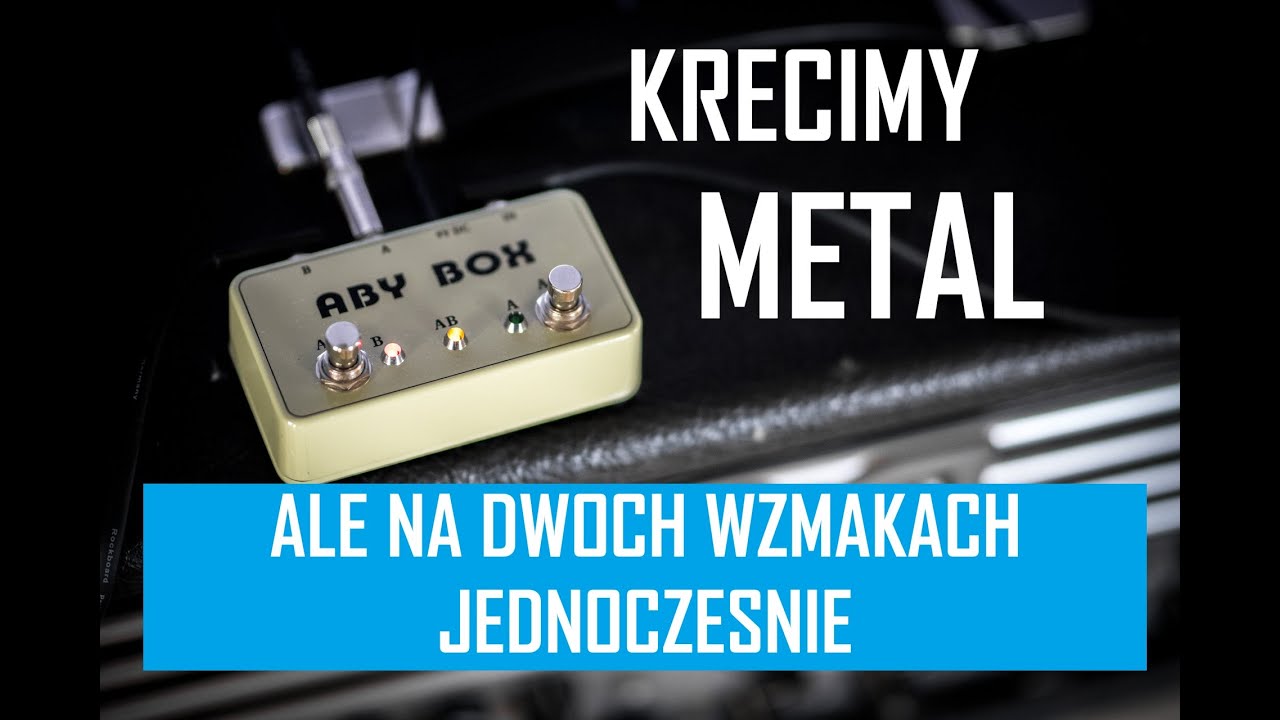 Kręcimy Metal ale na dwa wzmaki jednocześnie  - Tipsy, Tricki Mity Gitarowe #13