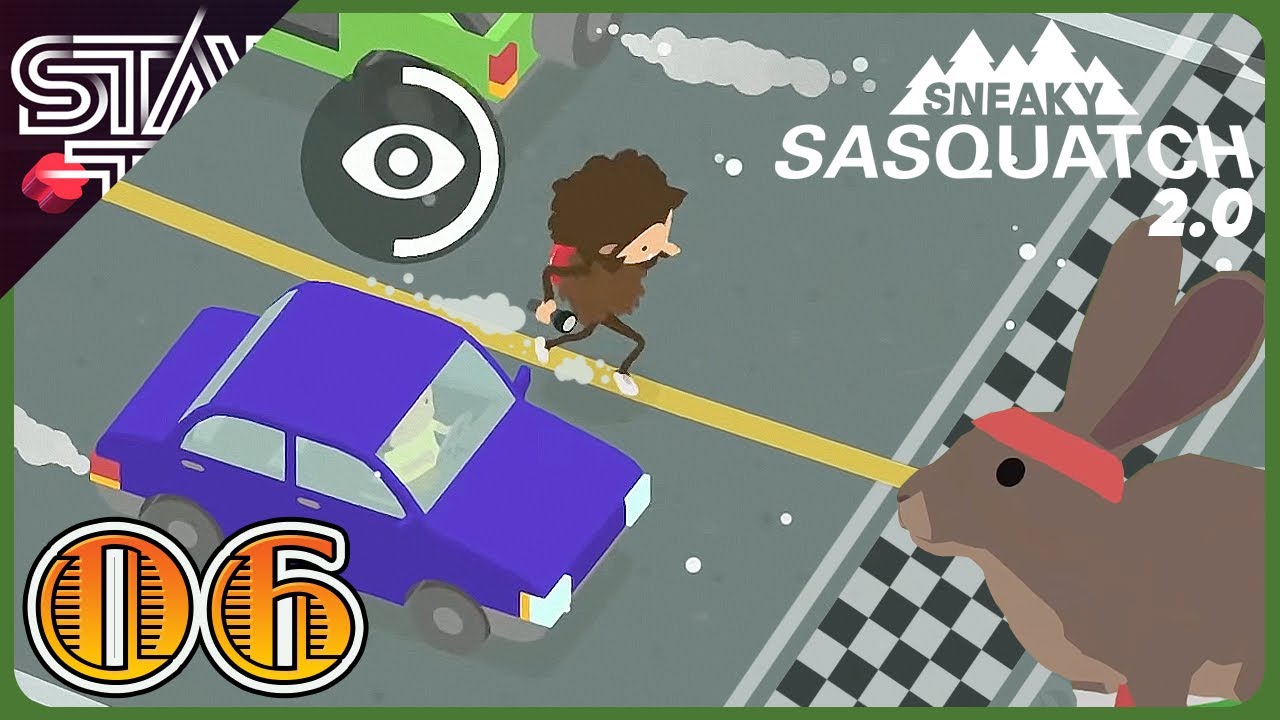THE FASTEST SASQUATCH IN THE PARK | Sneaky Sasquatch - Season 2.0 - Ep 06
