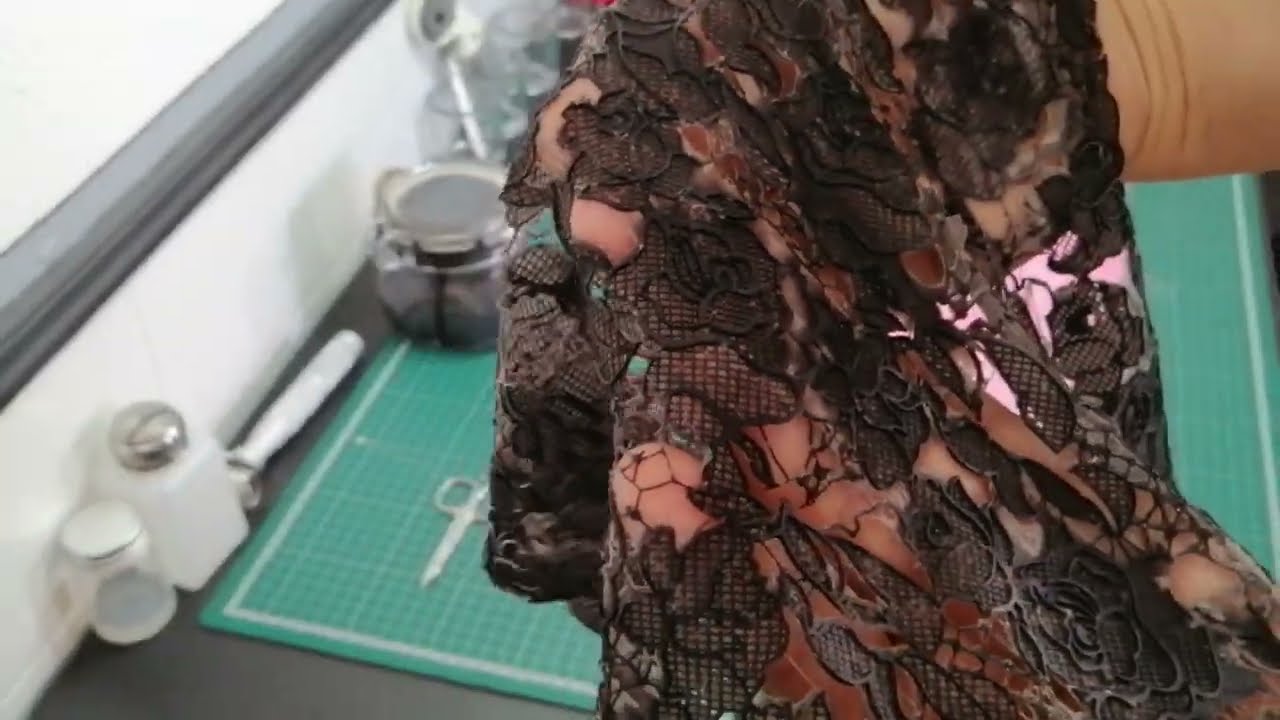 Experimenting with Liquid Latex - Rose Silicone Mold Lace Mat
