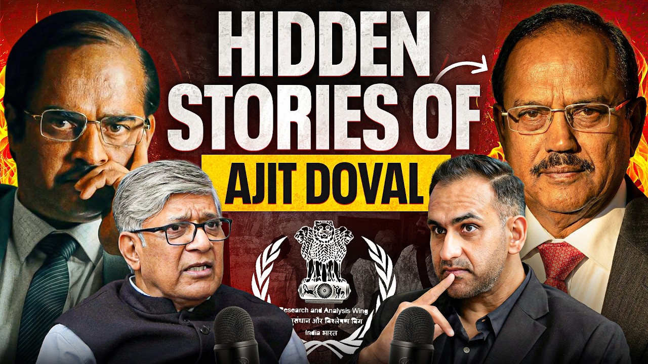 Ajit Doval: India’s Double Agent | RAW, ISI, Spy Wars & India’s Most Feared Spymaster EXPOSED