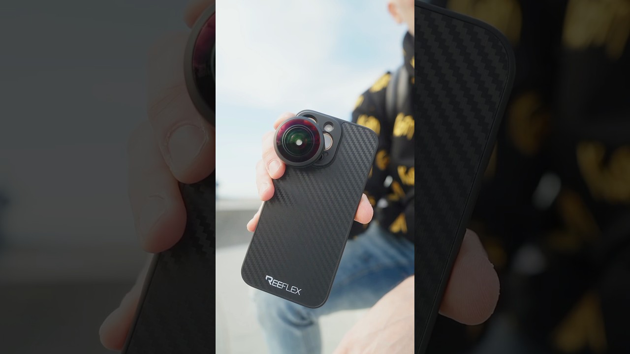 Объектив &laquo;рыбий глаз&raquo; для iPhone! #шорты