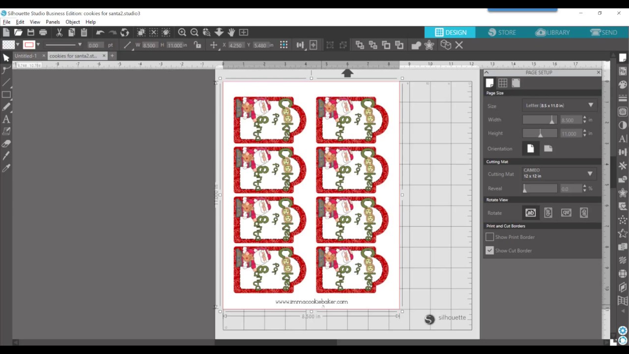 Silhouette Studio v4 - Turn your PDF Printable into a Print & Cut File!