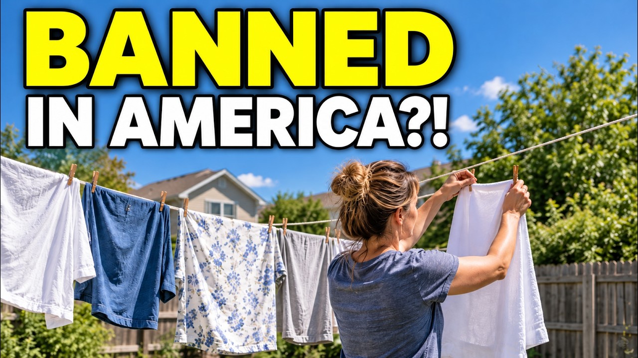 Why Can You Be Fined for Hanging Clothes Outside in America?