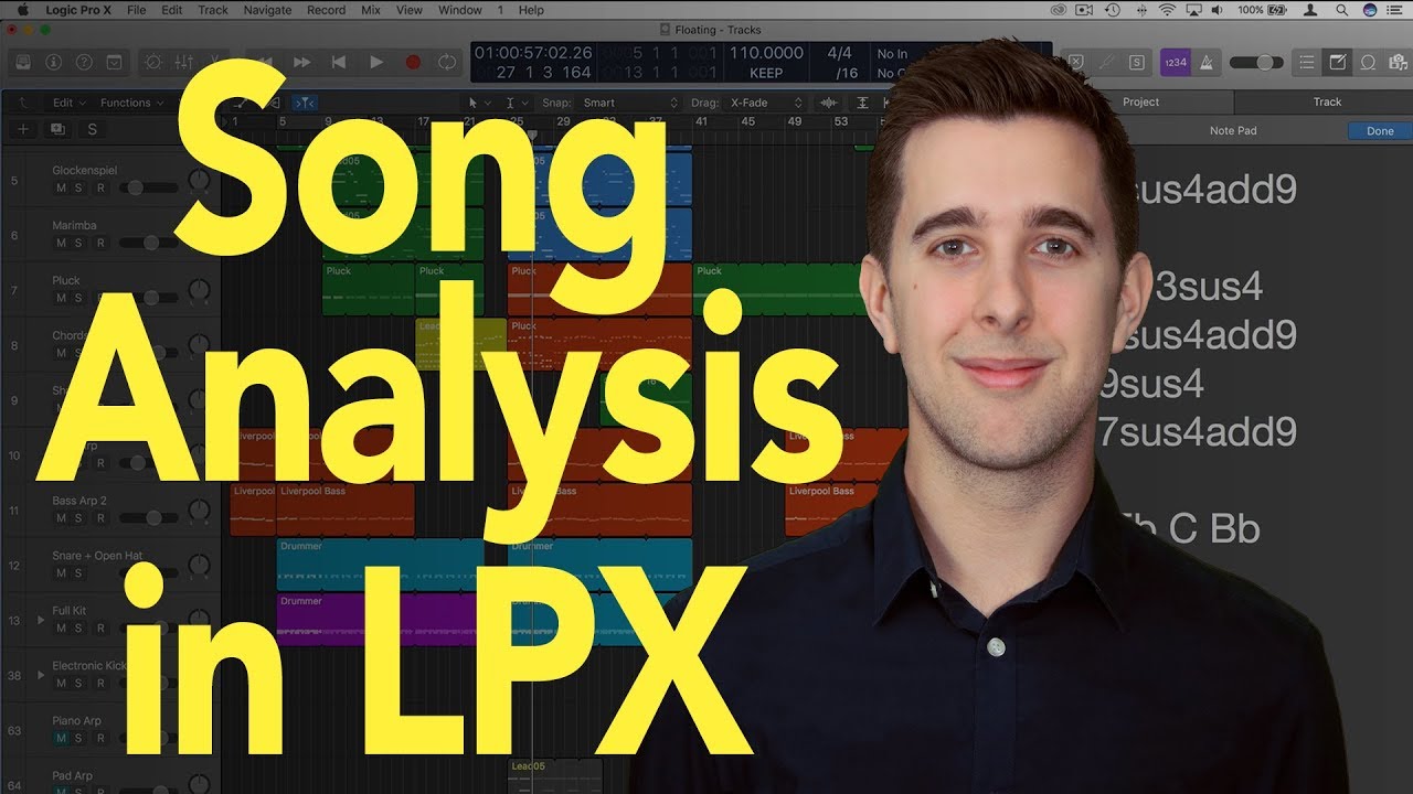 Song Analysis in Logic Pro X | Music Theory and Analyzing an Electronic Track