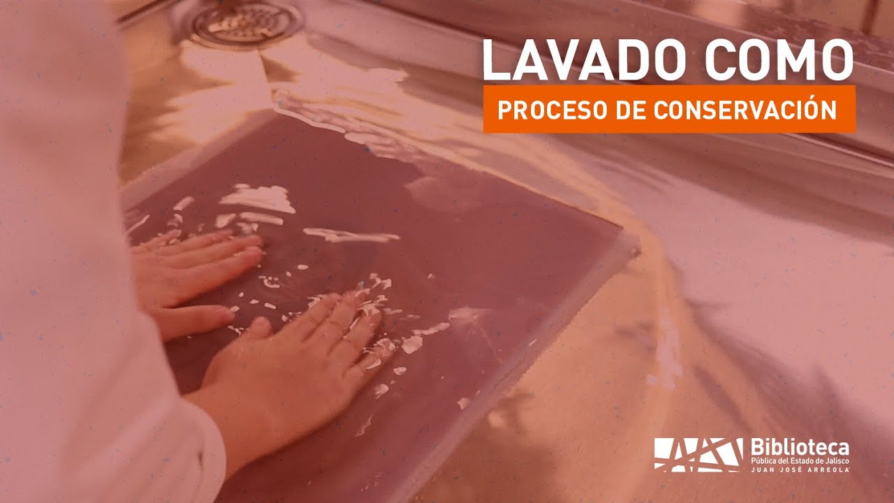 Lavado como proceso de conservación