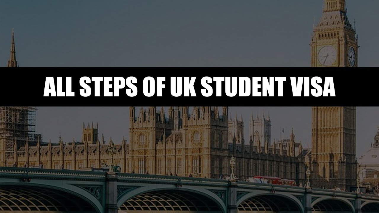 ALL STEPS OF UK STUDENT VISA | APPLICATION - FUNDS - VISA FILING