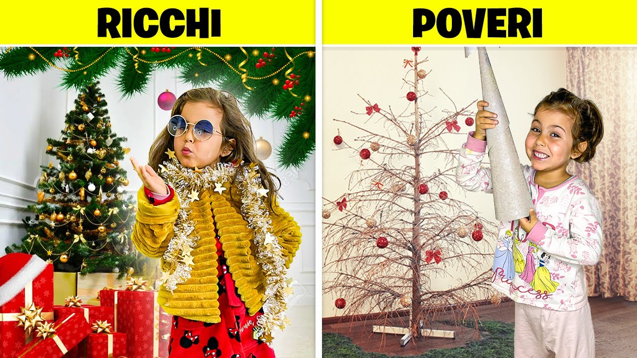 RICCHI VS POVERI A NATALE! - Stefano e Ilary