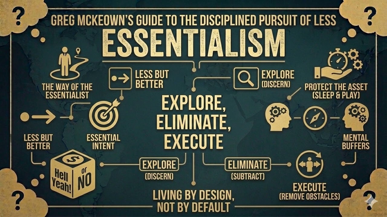 Essentialism: The Disciplined Pursuit of Less (Greg McKeown)