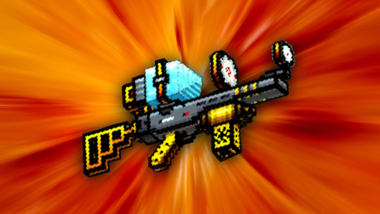 Pixel Gun 3D - Solar Ray Rifle UP2 [Review]