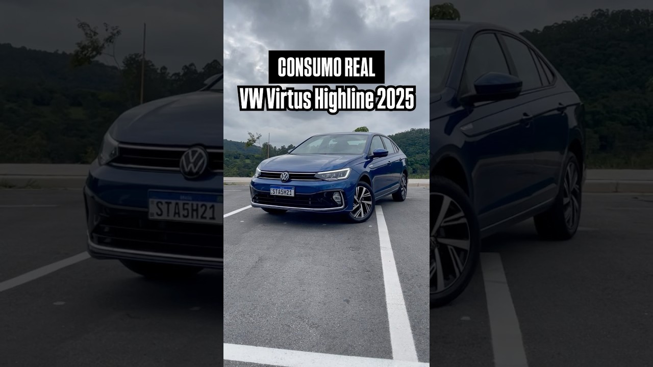 CONSUMO REAL DO VW VIRTUS HIGHLINE 2025