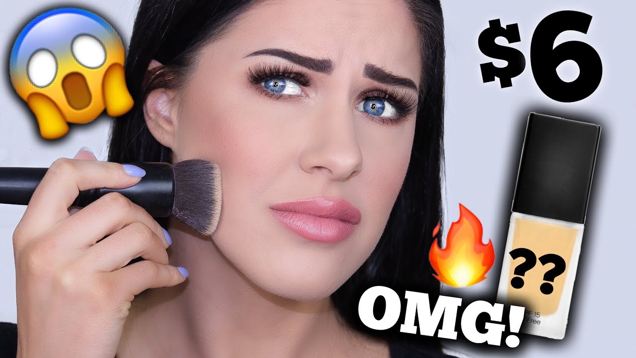 ELF $6 FLAWLESS FOUNDATION!! DOES IT ACTUALLY WORK!!??