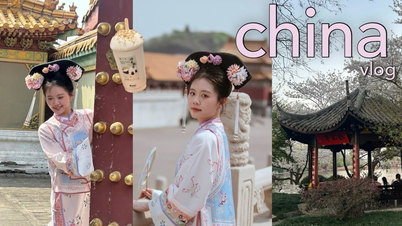 CHINA vlog 🇨🇳⋆˚ ❀ ˖ : visiting hangzhou and hengdian, night market and Imperial palace, what to eat
