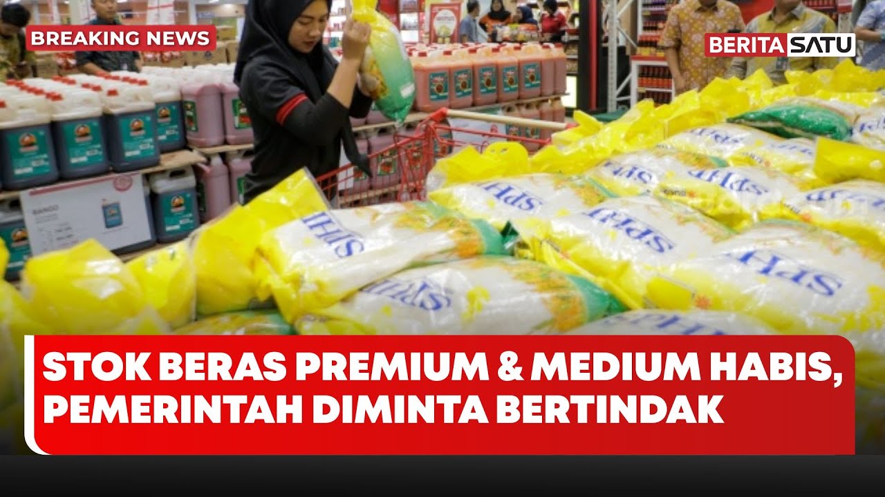 Stok Beras Premium & Medium Habis, Pemerintah Diminta Bertindak #Beritasatu