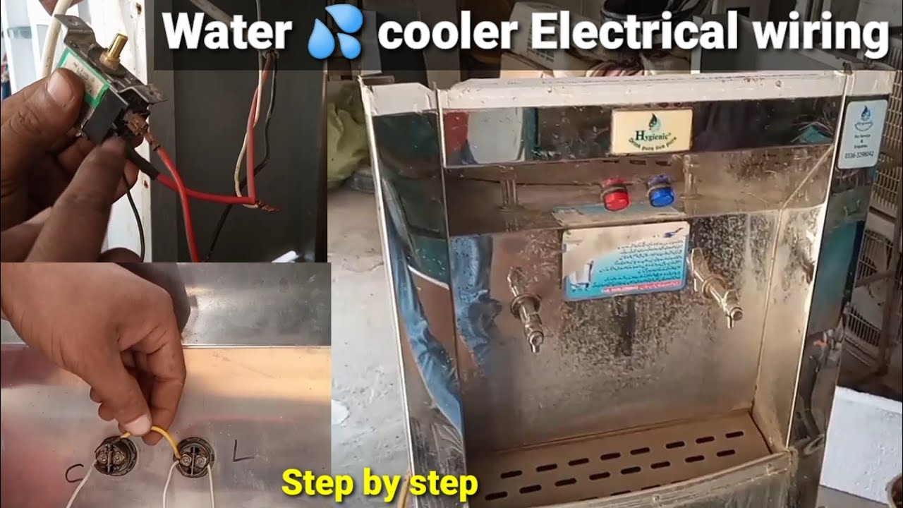 water cooler electrical wiring|how to electrical wiring of water cooler|water cooler ki wiring
