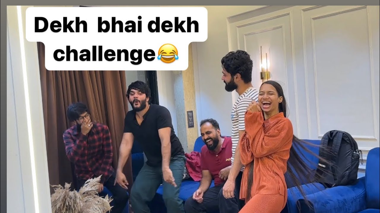 Dekh bhai dekh funny challenge | gone extremely funny | Aarti vlogs |