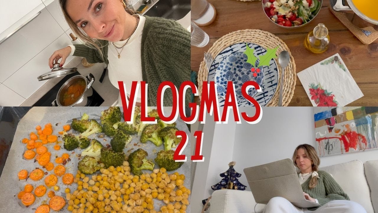VLOGMAS 21 - Back to routine, un día muy casero y varias recetas sanas 💚 | Julia March