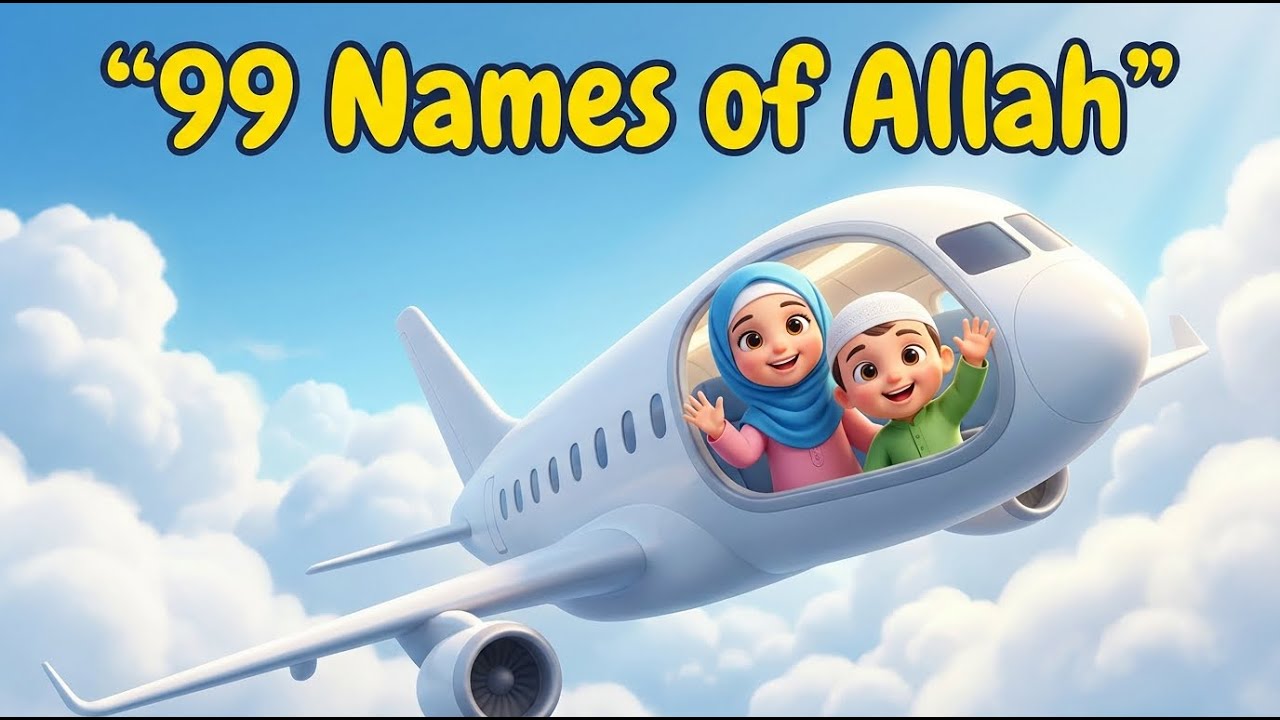 99 Names of Allah | Alhamdulillah, Subhan Allah, Allahu Akbar | Allah’s Zikr for Kids