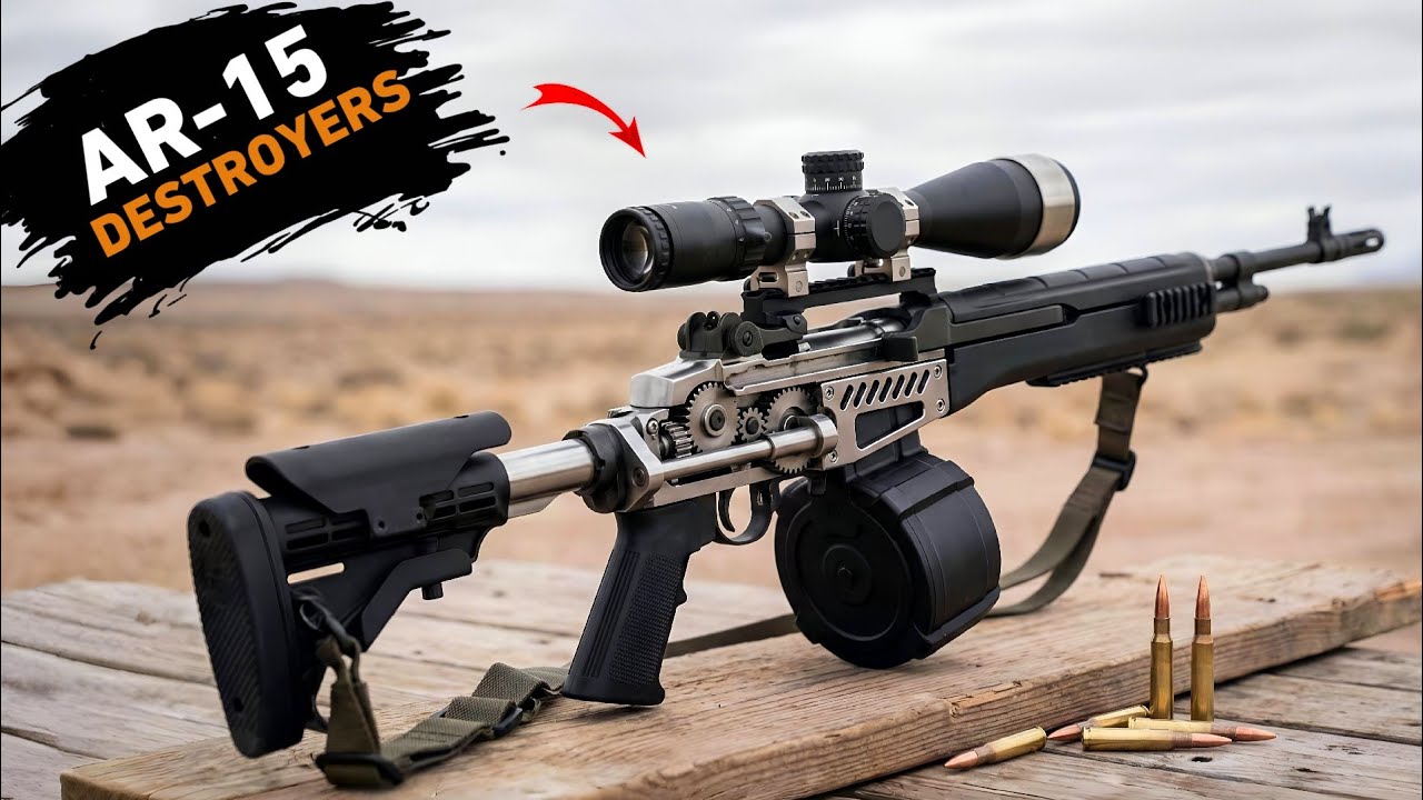 10 винтовок, по сравнению с которыми AR-15 покажется слабой!