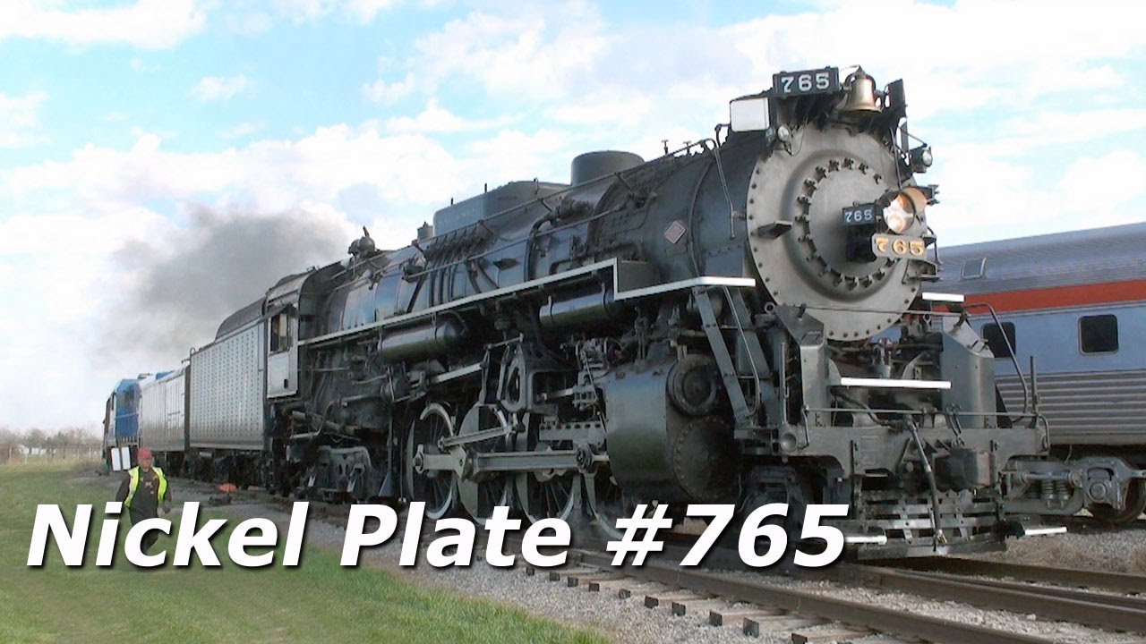 Nickel Plate 765 - Trackside Travels HD 1080p