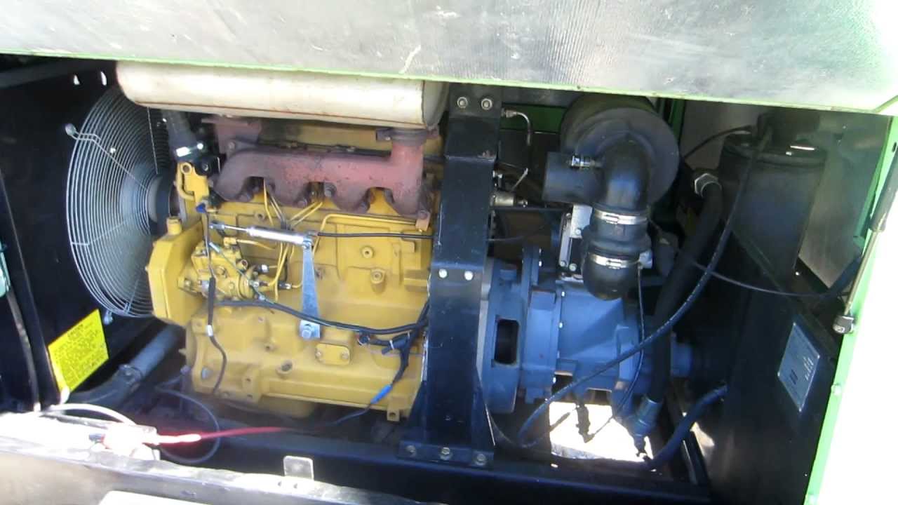 Atlas Copco XAS-90 air compressor Towable diesel powered air unit