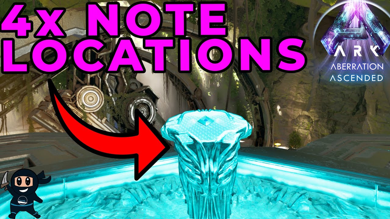 All Aberration 4x Explorer Note Locations Ark Ascended