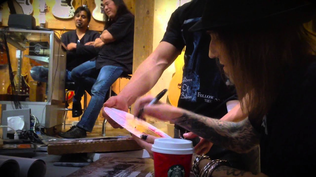 Alexi Laiho Guitar Clinic 11-8-14