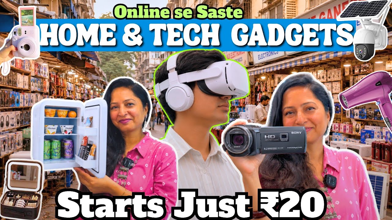 *Online Se Saste* VIRAL GADGETS🤑 | Useful Tech Gadgets | Kitchen | Crawford market Mumbai se Sasta